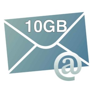 5 Email Accounts - 10GB